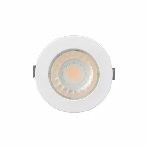 SPOT LED 3W 6500K ALB ROTUND IP54