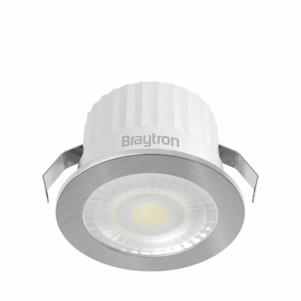 SPOT LED 3W 6500K ALUMINIU ROTUND IP54