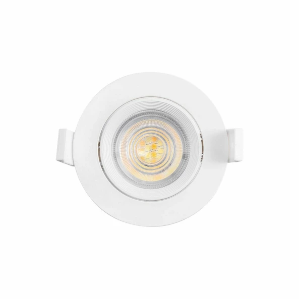 SPOT LED 7W 3000/4000/6000K ALB ROTUND IP20