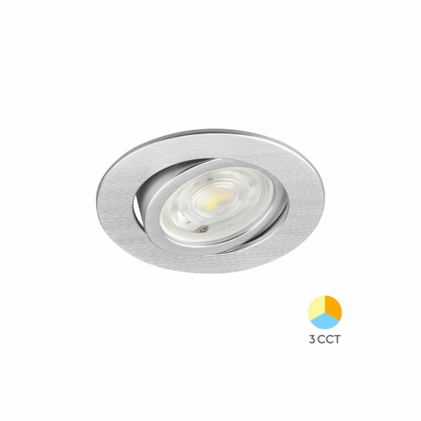 SPOT LED 7W 3000/4000/6000K ALUMINIU ROTUND IP20