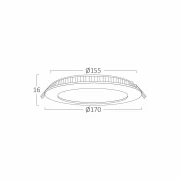 SPOT LED ROTUND 12W 3000K