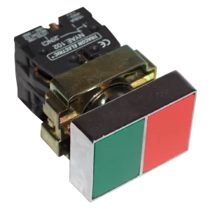 BUTON DUBLU PORNIT-OPRIT VERDE+ROSU NYKK8325