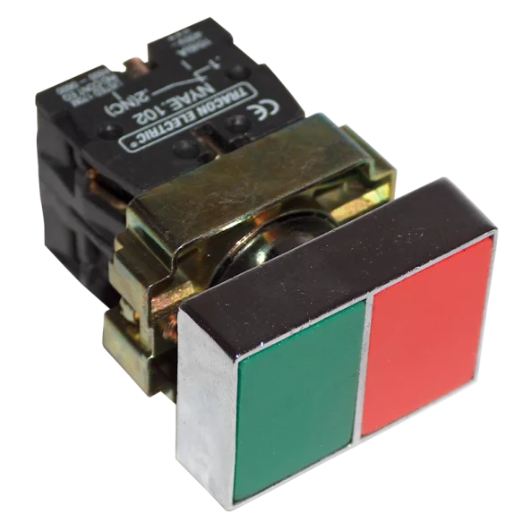 BUTON DUBLU PORNIT-OPRIT VERDE+ROSU NYKK8325