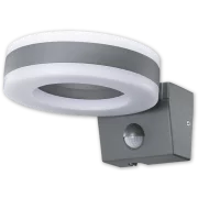 CIL DE PERETE SENZOR DE MISC. FORMA DE INEL GRI ANTRACIT SLOMA20W