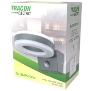 CIL DE PERETE SENZOR DE MISC. FORMA DE INEL GRI ANTRACIT SLOMA20W