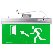 CIL DE SIG-EVACUARE CU LED CU PICTOGRAME AUTOADEZIVE EXIT-04-J