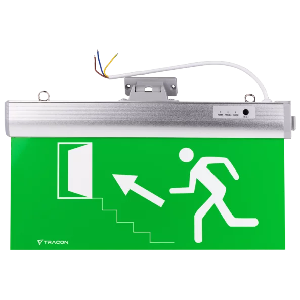 CIL DE SIG-EVACUARE CU LED CU PICTOGRAME AUTOADEZIVE EXIT-04-J