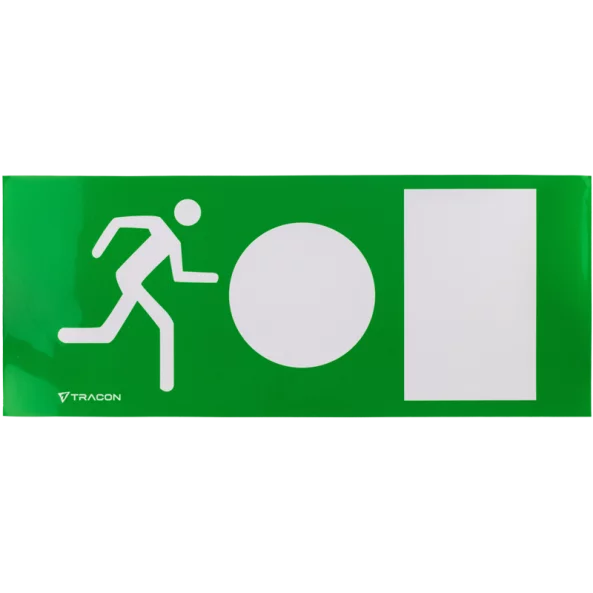 CIL DE SIG-EVACUARE CU LED CU PICTOGRAME AUTOADEZIVE EXIT-04-J