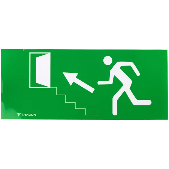 CIL DE SIG-EVACUARE CU LED CU PICTOGRAME AUTOADEZIVE EXIT-04-J