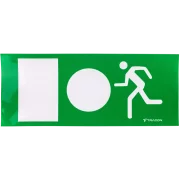 CIL DE SIG-EVACUARE CU LED CU PICTOGRAME AUTOADEZIVE EXIT-04-J
