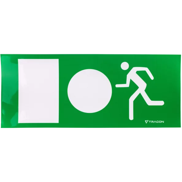 CIL DE SIG-EVACUARE CU LED CU PICTOGRAME AUTOADEZIVE EXIT-04-J