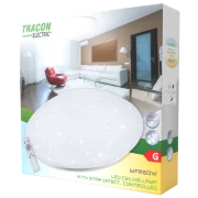 CIL LED PT.TAVAN EFECT DE CER INSTELAT CU TELECOMANDA MFR80W