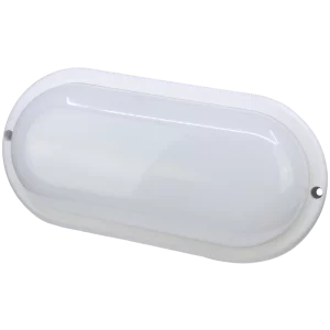 CIL.LED CU GRAD DE PROTECTIE OVAL CARCASA MAT.PLASTIC LHDO12NW