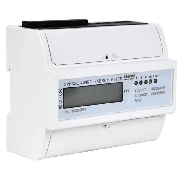 CONTOR DE EN. ELECTRICA DIRECT AFISAJ LCD TRIFAZAT 7 MOD. TVOF37