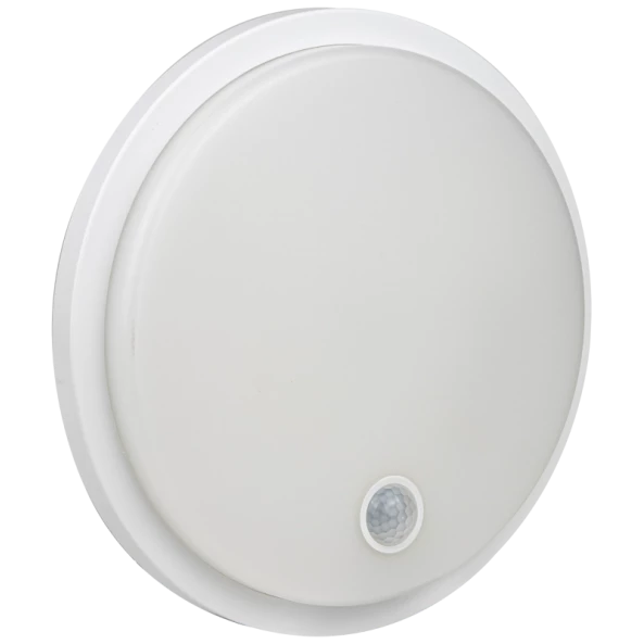 CORP ILUMINAT DE PERETE CU DETECTOR DE MISCARE FORMA ROTUNDA SLKS15W