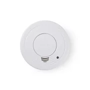 DETECTOR DE FUM CU ALARMA AVERTIZARE BAT.