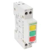 LAMPA DE SEMNALIZARE MODULARA CU LED GALBEN VERDE ROSU SLJL-AC230-SZP