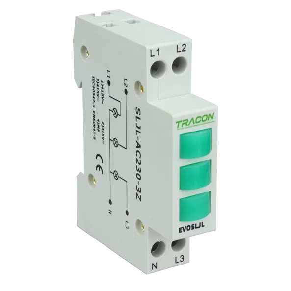 LAMPA DE SEMNALIZARE MODULARACU LED VERDE VERDE VERDE SLJL-AC230-3Z