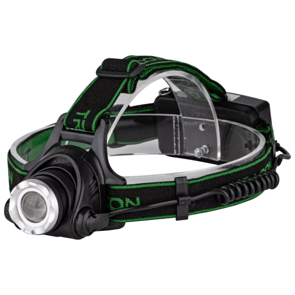 LANTERNA FRONTALA CU ACUMULAT. UNGHI LUMINOS REGLABIL HL500B