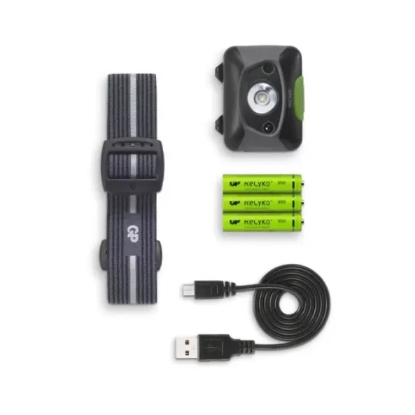 LANTERNA FRONTALA LED GPPHR15 300 LM IPX6