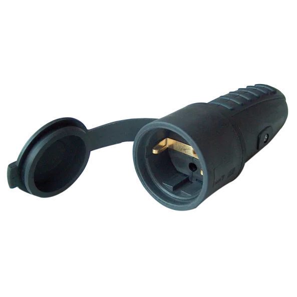 PRIZA CU CP LATERAL CAUCIUC TICS-212G