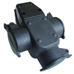PRIZA TRIPLA CU CP LATERAL TICS-A4