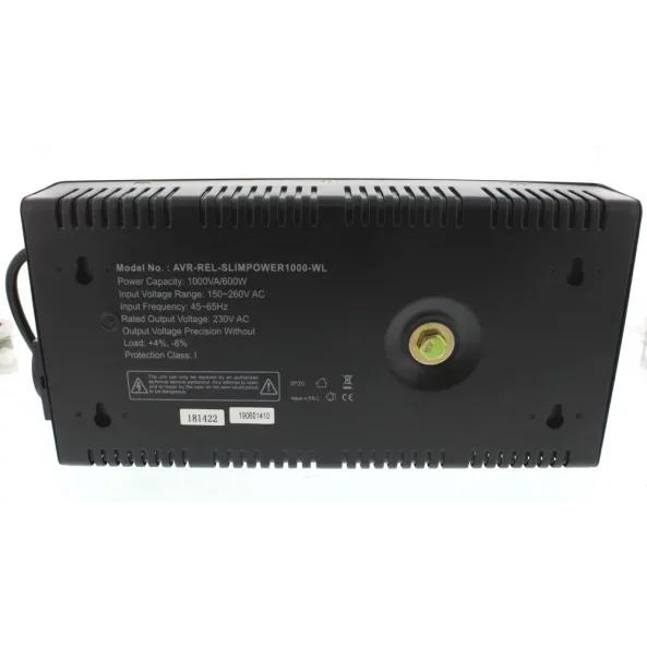 STABILIZATOR TENS. 1000VA AVR-REL-SLIMPOWER1000-WL