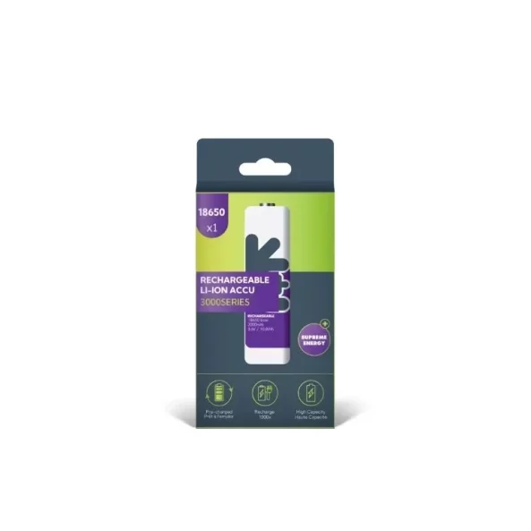 VIT ACUMULATOR LI-ION 3.7V 18650 3000 MAH