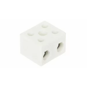 CLEMA CERAMICA 2POLI 4MM2 32A - (21MM X 18MM X 16MM)