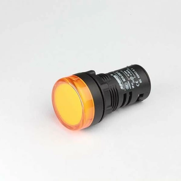 LAMPA DE SEMNALIZARE O22 24V AC/DC LED GALBEN