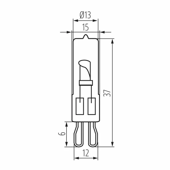 KANLUX 18421 G9-33W STAR BEC HALOGEN