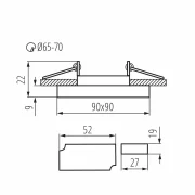 KANLUX 24417 SOREN L-SR CW