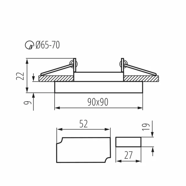 KANLUX 24417 SOREN L-SR CW
