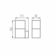 KANLUX 29010 VADRA 16L-UP