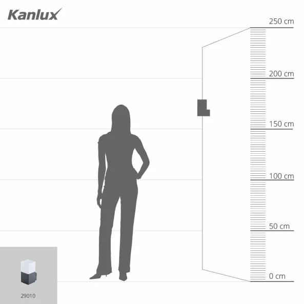 KANLUX 29010 VADRA 16L-UP