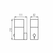KANLUX 29011 VADRA 21L-UP