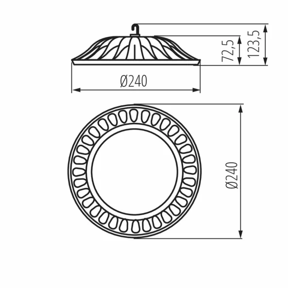 KANLUX 31111 HIBO LED 50W-NW