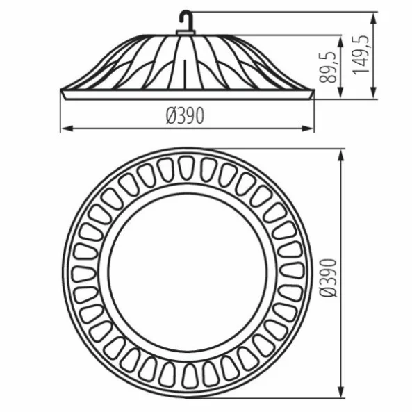 KANLUX 31114 HIBO LED N 200W-NW