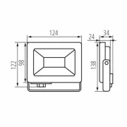 KANLUX 33202 ANTEM LED 30W-NW-B