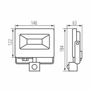 KANLUX 33207 ANTEM LED 30W-NW-SE-B