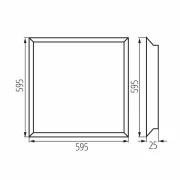 KANLUX 37172 PANEL LED BLINGO 34W 4080lm 120CW