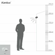 KANLUX 460 SENZOR MISCARE ALER JQ-30-W