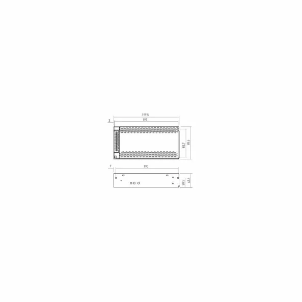ALIMENTATOR 24V 200W IP20 AT24.200
