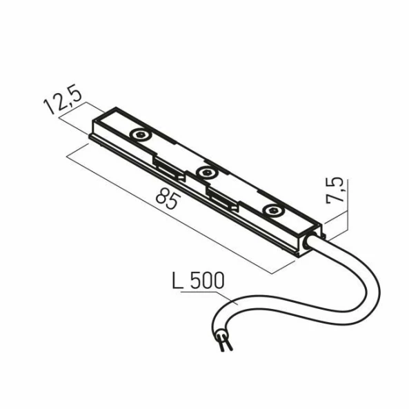ARELUX NE01XNEO POWER SUPPLY &amp; CONNECTION ELEMENT 24V