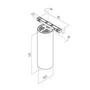 ARELUX NE02WW BK XNEO LINEAR FITTINGS 10.8W 24V 3000K