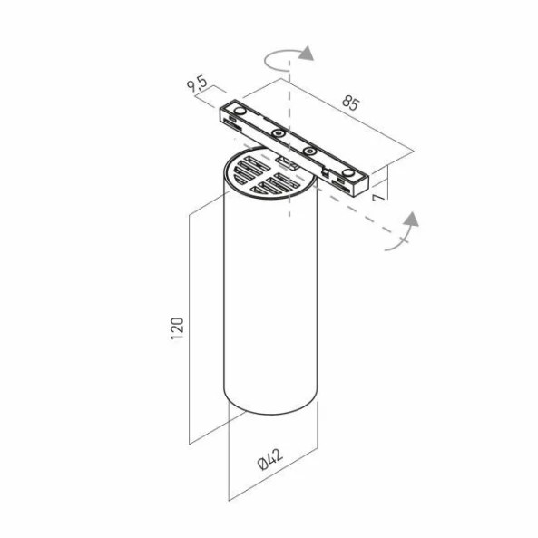 ARELUX NE02WW BK XNEO LINEAR FITTINGS 10.8W 24V 3000K