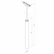 ARELUX NE05WW BK XNEO DECORATIVE SUSP 6.3W 24V 3000K