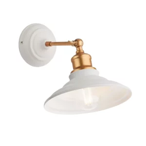 REDO 01-1293 SPINNER 1XE27 SAND WH + GOLD