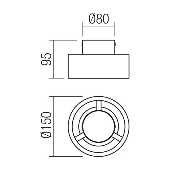 REDO 01-3097 PUNKT LED 6W 3000K SS