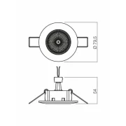 REDO ELC 146 GM/CH 50W/12V 70011